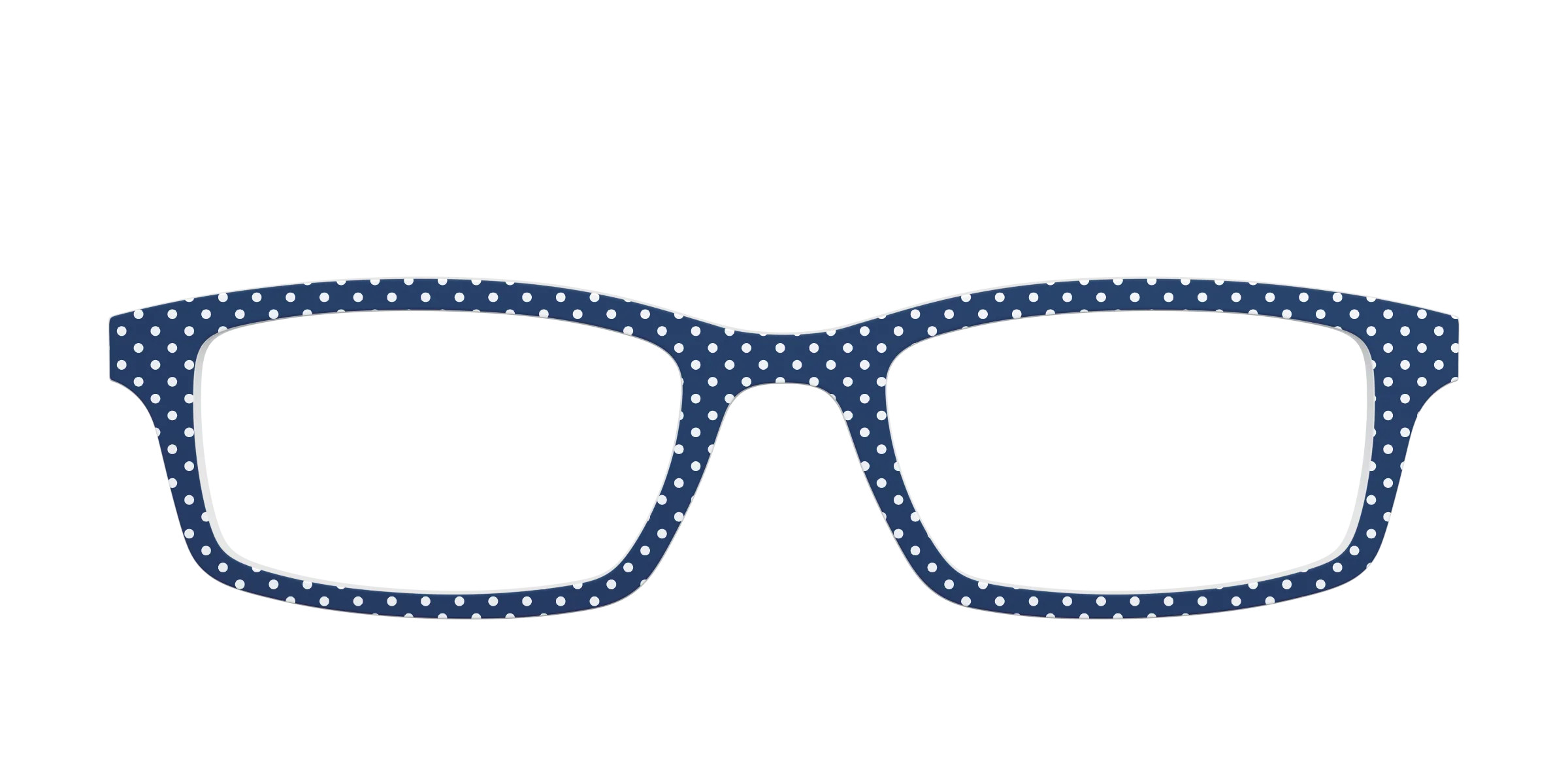 The Navy Pin Dot | Pair Eyewear