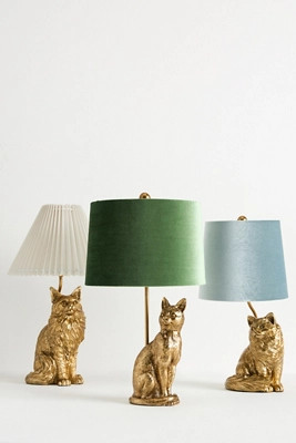 The Icon Table Lamp: Cat Edition | Anthropologie (US)