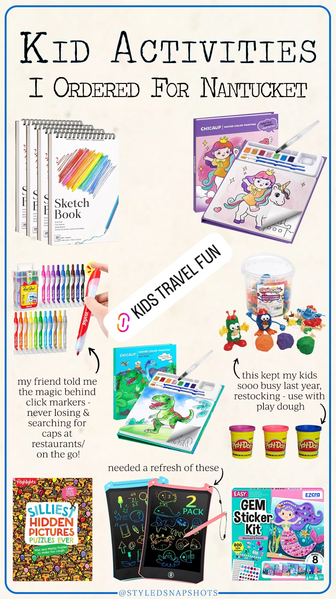 Kids travel activities I ordered for Nantucket! Also linking other travel favorites

#LTKmomlife #LTKTravel #LTKKids