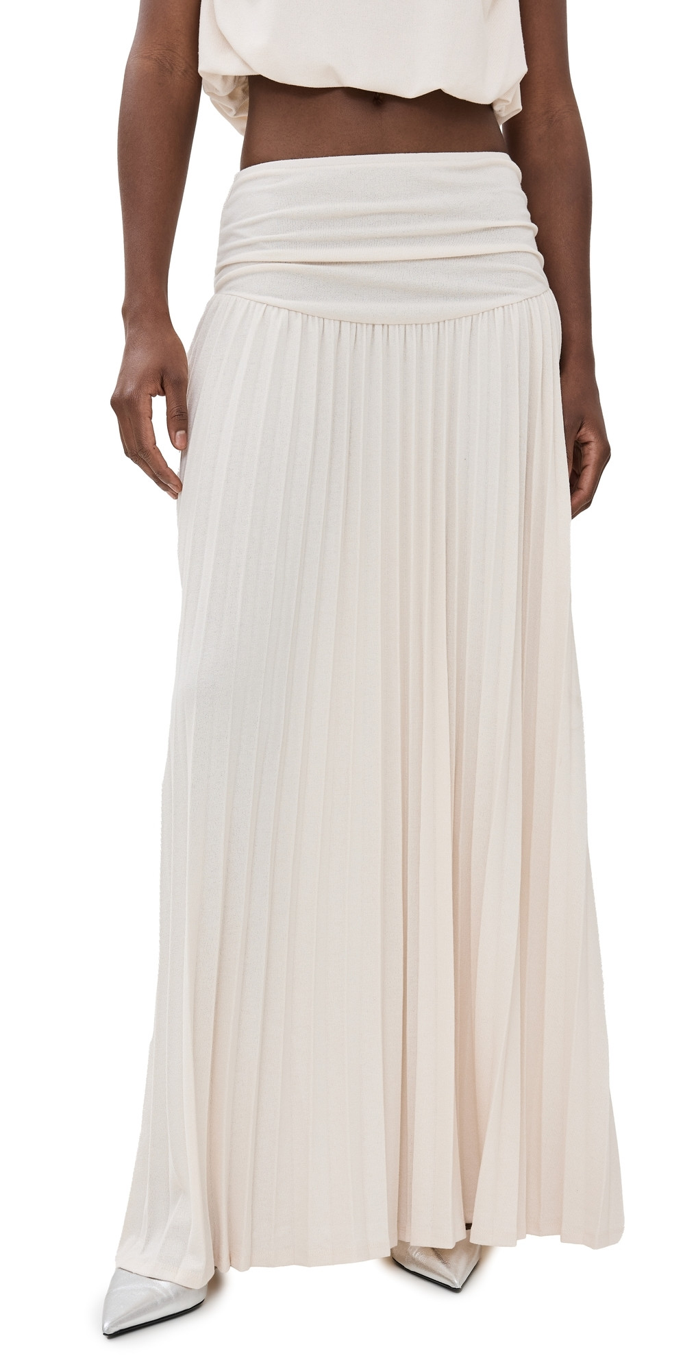 Lioness Field of Dreams Maxi Skirt Ivory XL | Shopbop