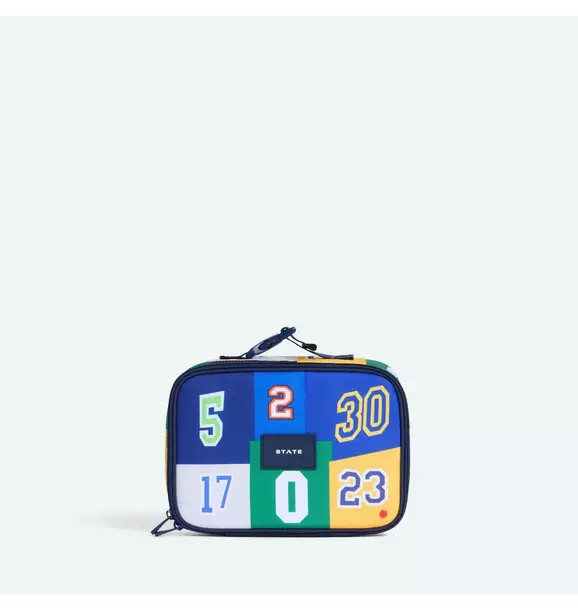 STATE Bags Rodgers Lunch Box | Varsity Numbers | Janie and Jack