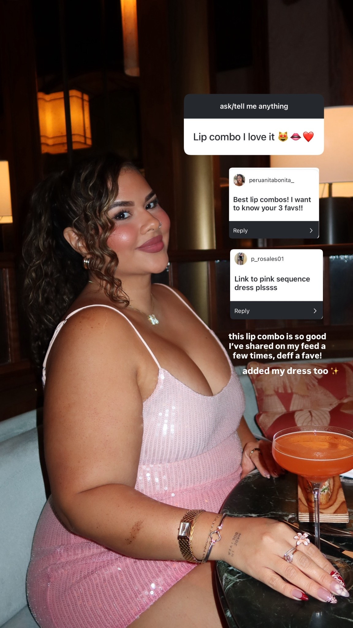 Go-to pink lip combo 💋✨ as well as the dress that I’m wearing! Wearing size XXL, it’s very stretchy 

#LTKStyleTip #LTKMidsize #LTKBeauty