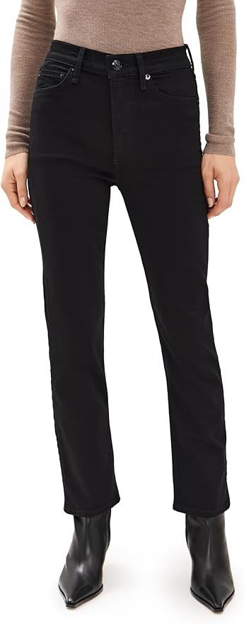 rag & bone Women's Flexi Wren High Rise Ankle Slim Jeans | Amazon (US)