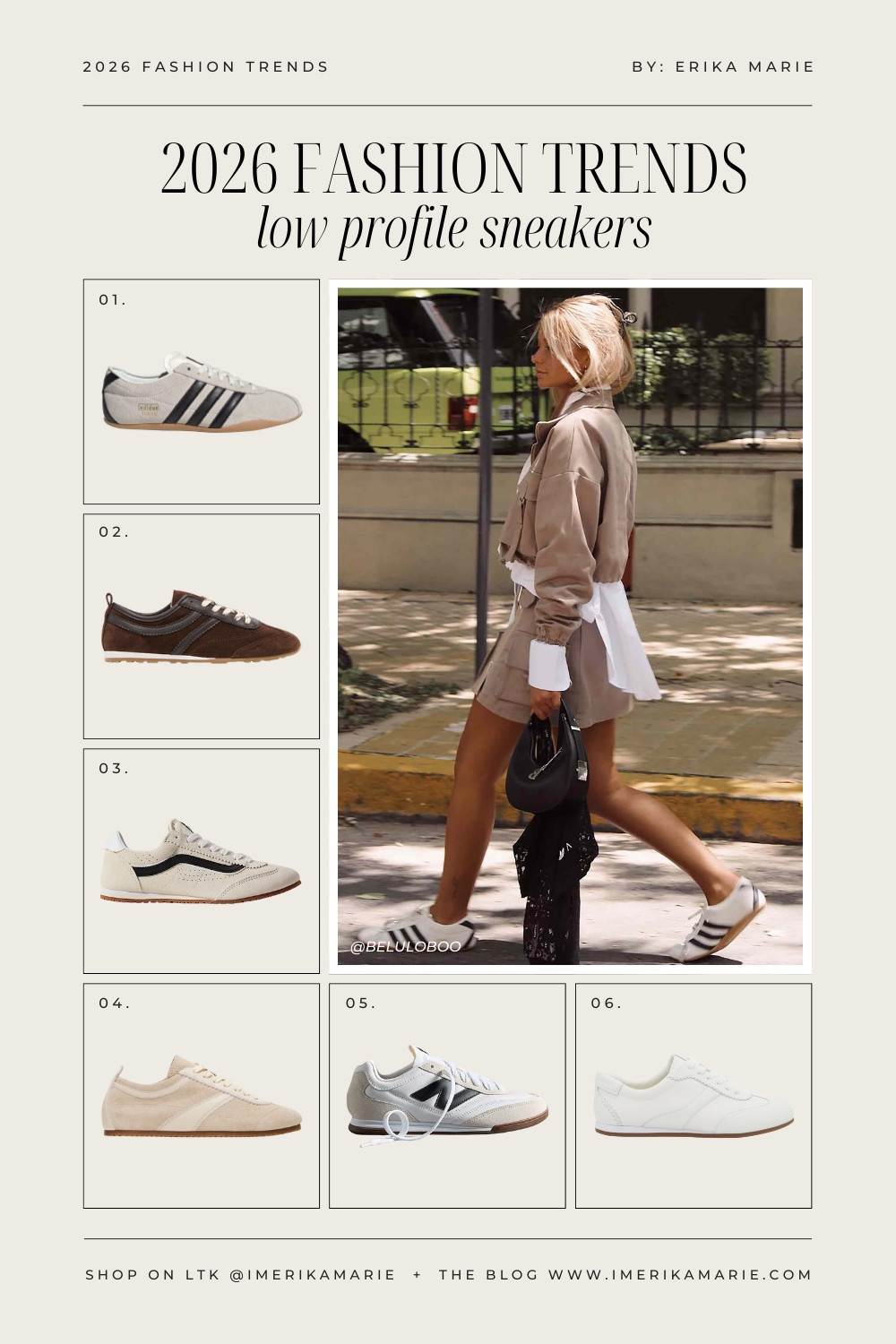 2026 Fashion Trends: Low Profile Sneakers

adidas Tokyo sneakers. vans low profile sneakers.  

 

#LTKootd #LTKMidsize #LTKPetite