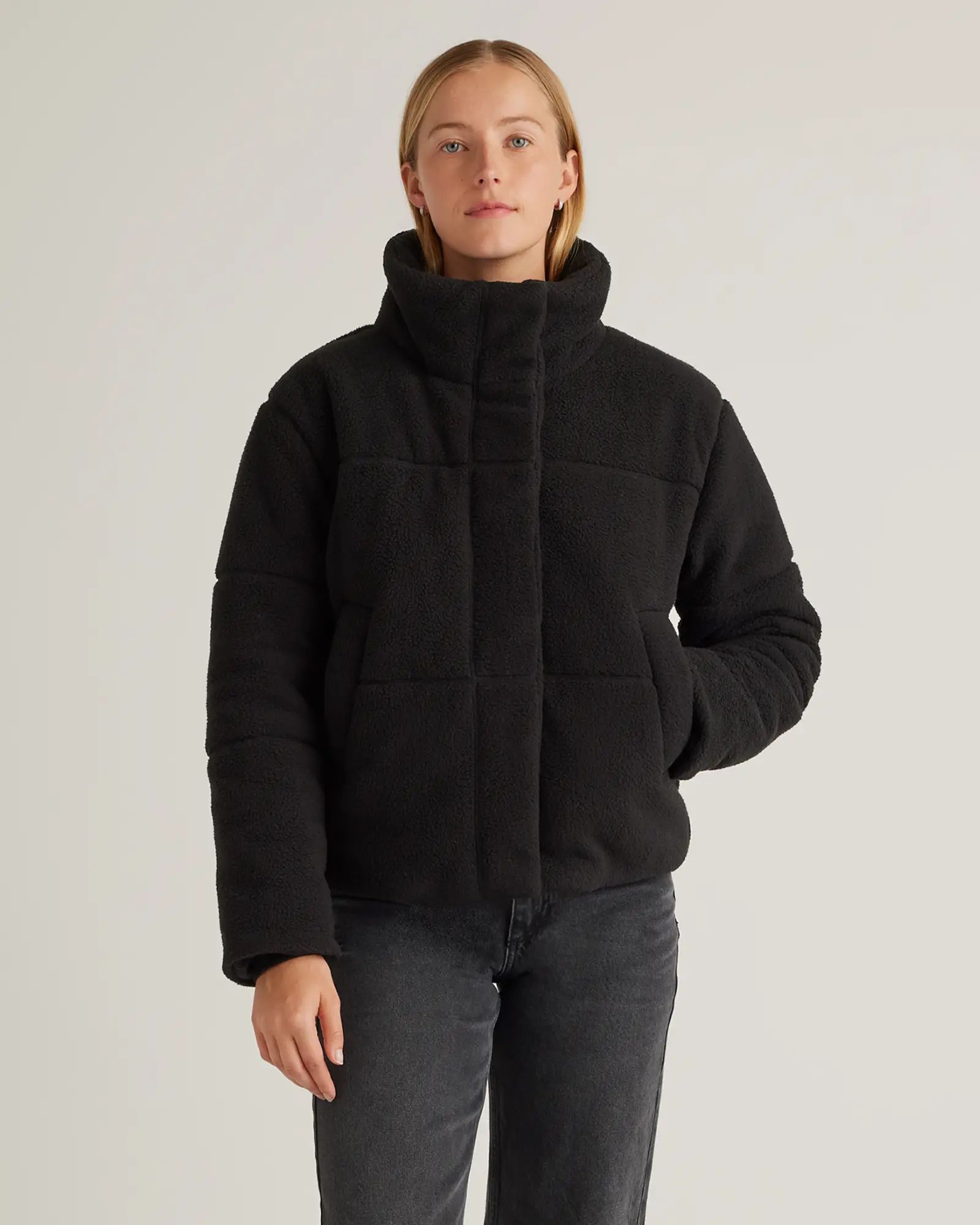 Sherpa Puffer Jacket | Quince