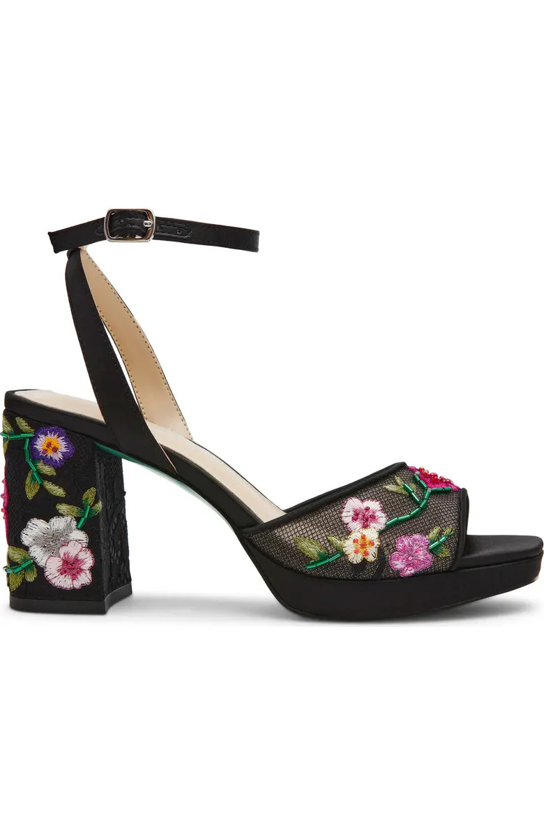 Betsey Johnson Kenni Ankle Strap Platform Sandal (Women) | Nordstrom | Nordstrom