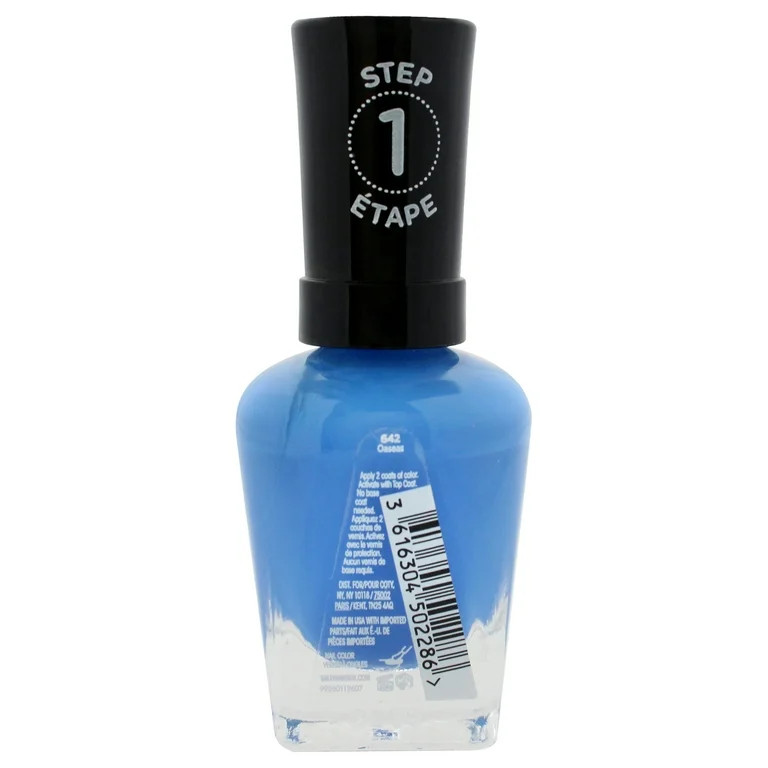 Sally Hansen Miracle Gel Nail Polish, 642 Oa-Seas, 0.5 fl oz, No UV Lamp Needed | Walmart (US)