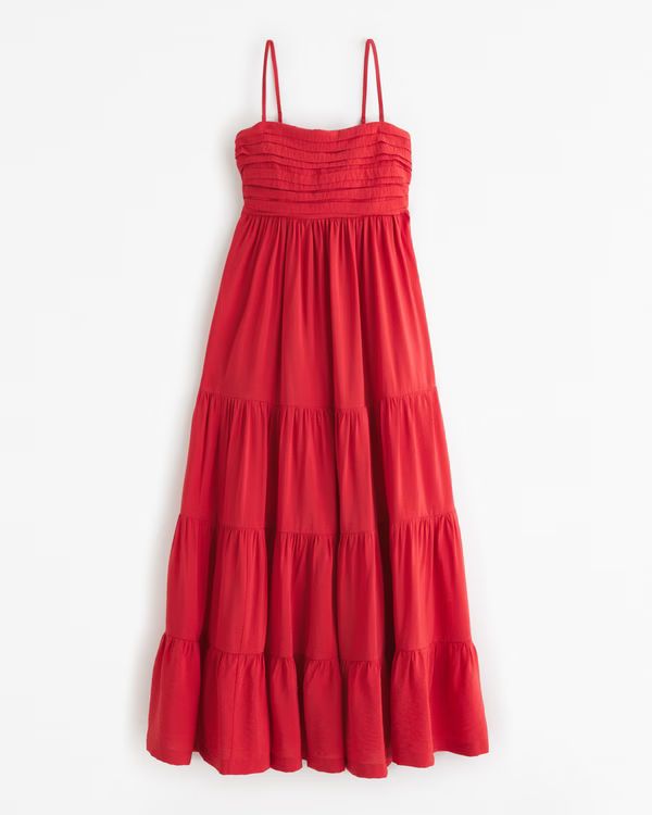 The A&F Emerson Strapless Maxi Dress | Abercrombie & Fitch (US)