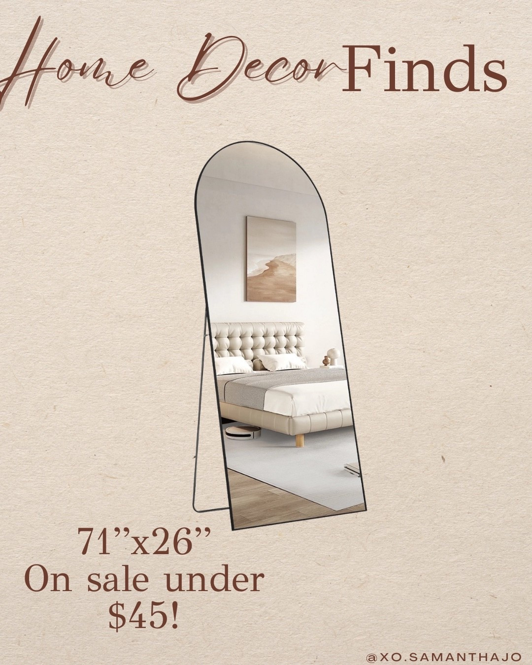 Black framed mirror arched mirror black arched mirror floor length mirror Walmart home floor length mirrors under $50

#LTKFindsUnder50 #LTKSaleAlert #LTKHome