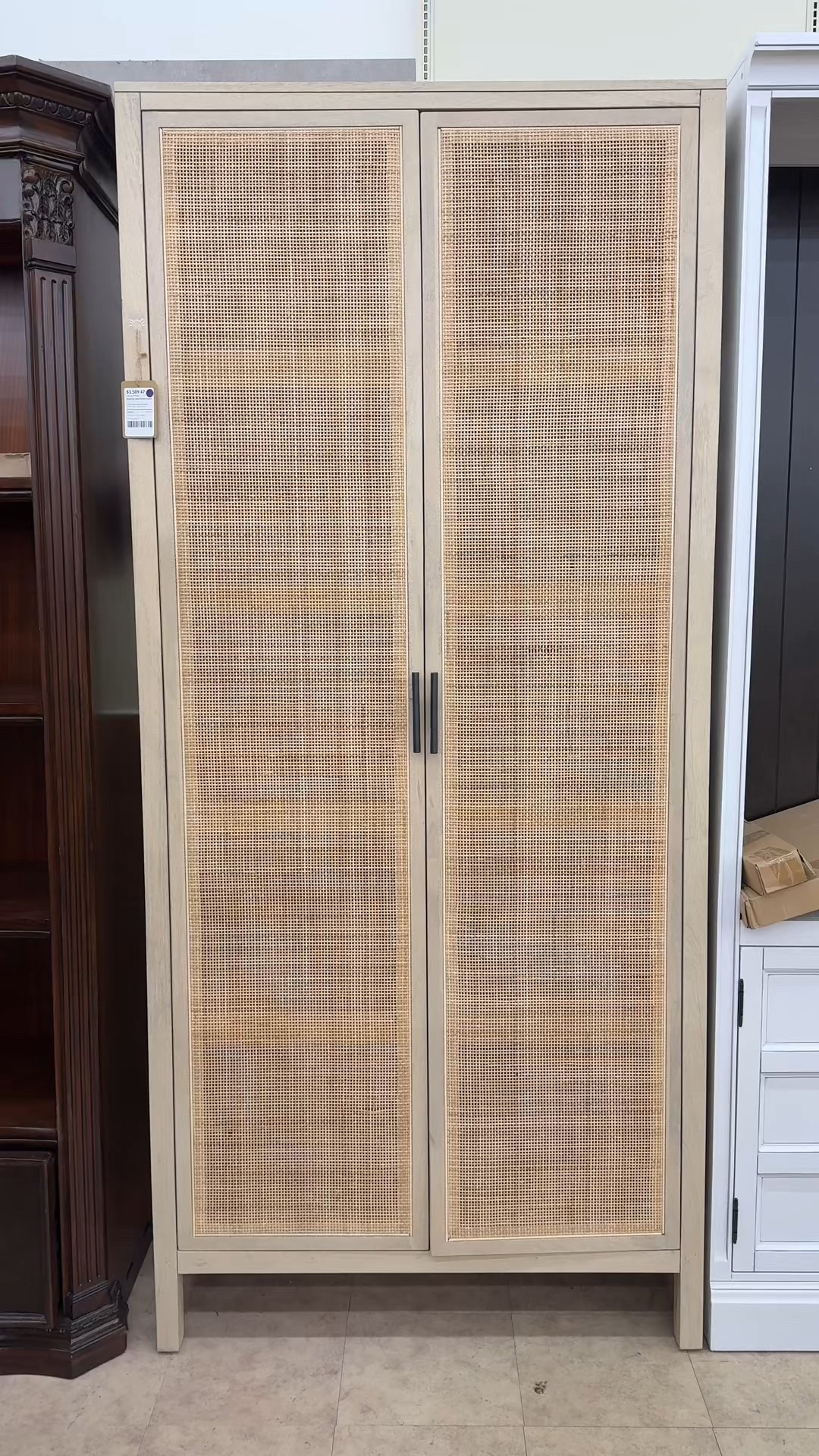 A true statement piece that blends craftsmanship with effortless style! ✨ The Boudreau Solid Wood Armoire by Birch Lane brings timeless design and high-quality construction together in the best way. Made from solid mango wood, this 84” tall armoire features beautifully textured cane panel doors that open to reveal generous shelving—perfect for storing linens, clothing, or everyday essentials you want tucked away. ☺️

The natural light brown finish and airy rattan details give it a relaxed coastal-boho feel, while the clean base keeps it feeling open and elevated. Available in multiple color options, it’s one of those versatile investment pieces that works in bedrooms, living spaces, or even as a stylish storage solution for a dining room! 🤎 #BirchLane #StorageCabinet #CoastalStyle 

#LTKHome #LTKSaleAlert