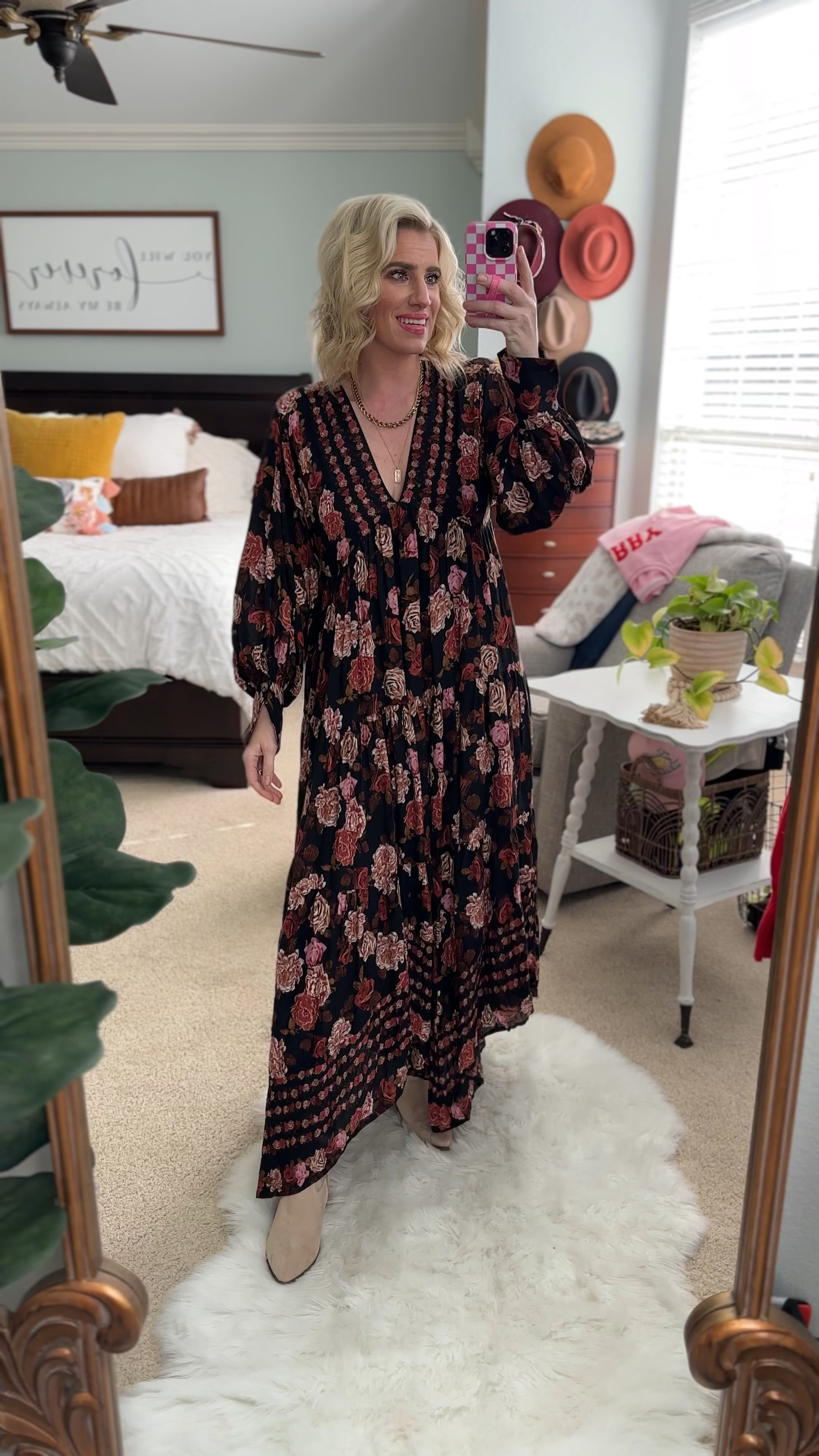 Free People dress ✨
Fits tts and wearing small 

#LTKHoliday #LTKshoecrush #LTKstyletip