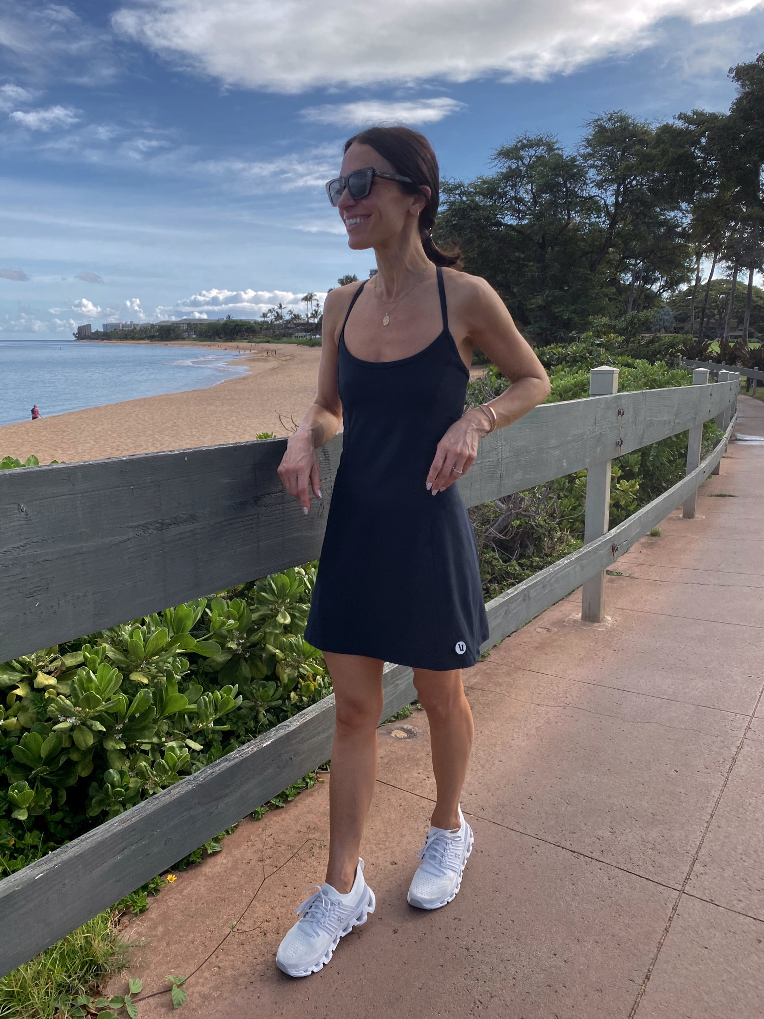 Love this workout dress for runs, hikes; and walks… wore it on a 4 mile walk this morning and it was so comfortable. Built in shorts, runs tts 

#LTKfit