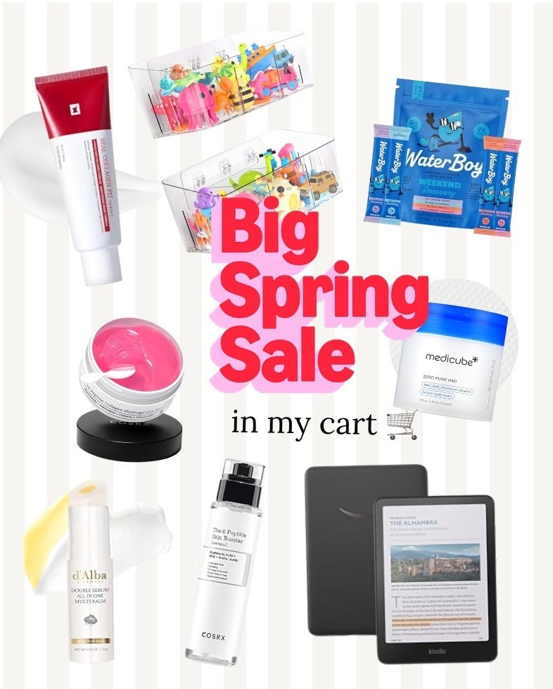 Everything that’s in my cart for the Amazon big spring sale 🌸 Either favorites I love or new things I want to try that have been in my recently saved 

#LTKselfcare #LTKmomlife #LTKSaleAlert