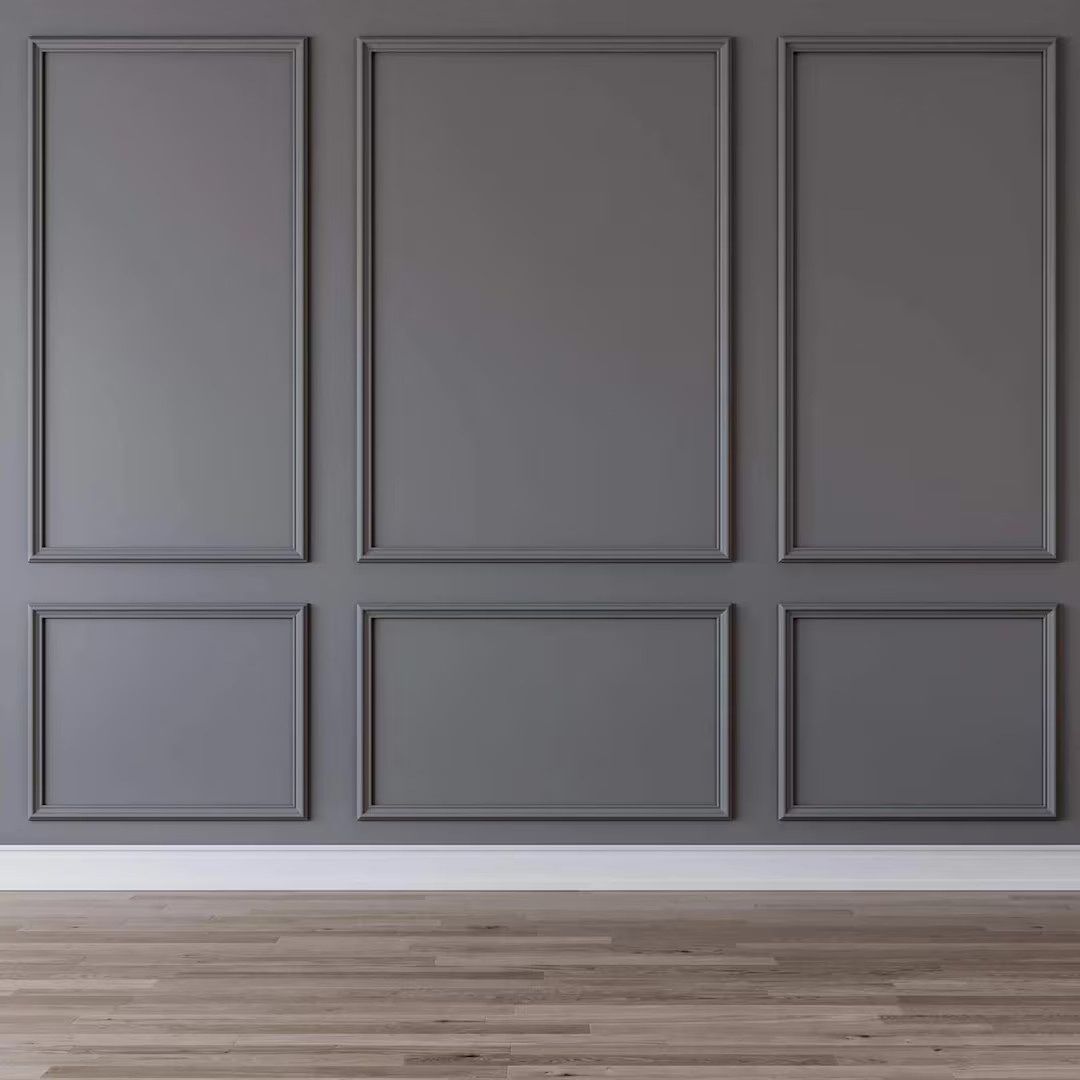 Ready-to-install wall molding package, pre-cut factory primed, picture frame wall molding pieces | Etsy (US)