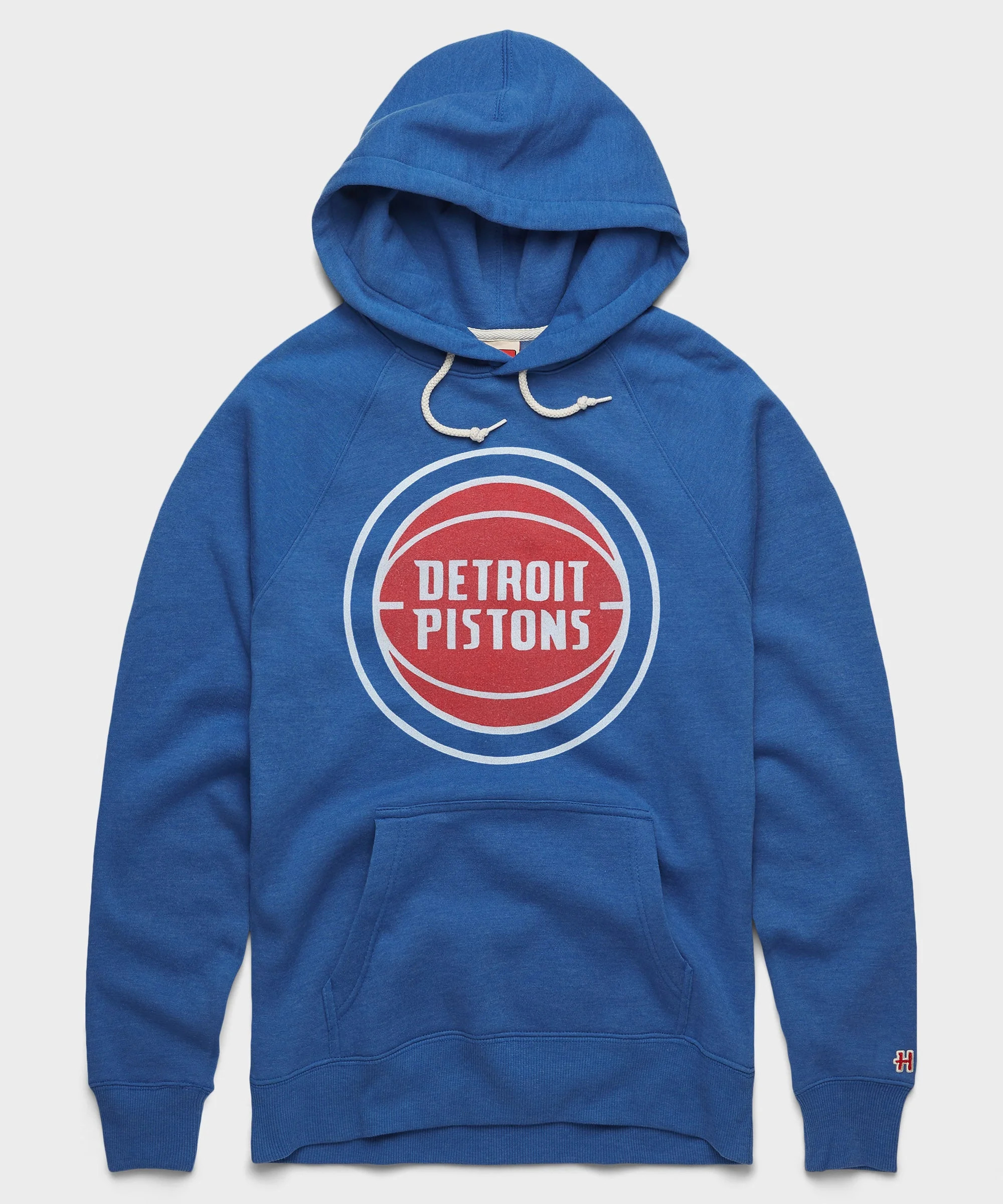 Detroit Pistons Logo Hoodie | Men's Detroit Pistons Hoodie | Homage