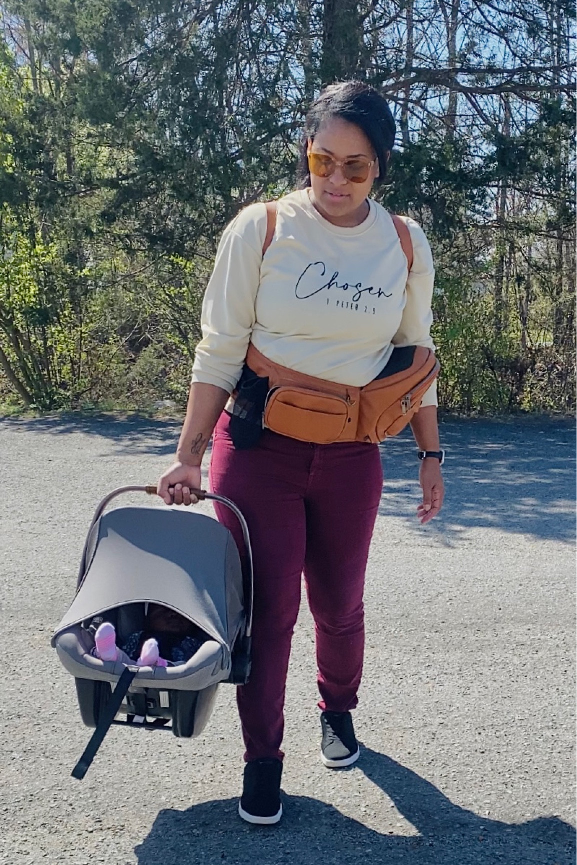 Yes, I’m still wearing fall colors in the Spring. Move along, now 🥴 #mom #infant #babyessentials #tushbaby #nuna

#LTKSeasonal #LTKmidsize #LTKbaby