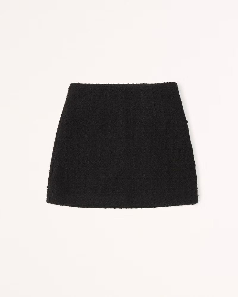 Tweed Mini Skort | Abercrombie & Fitch (US)