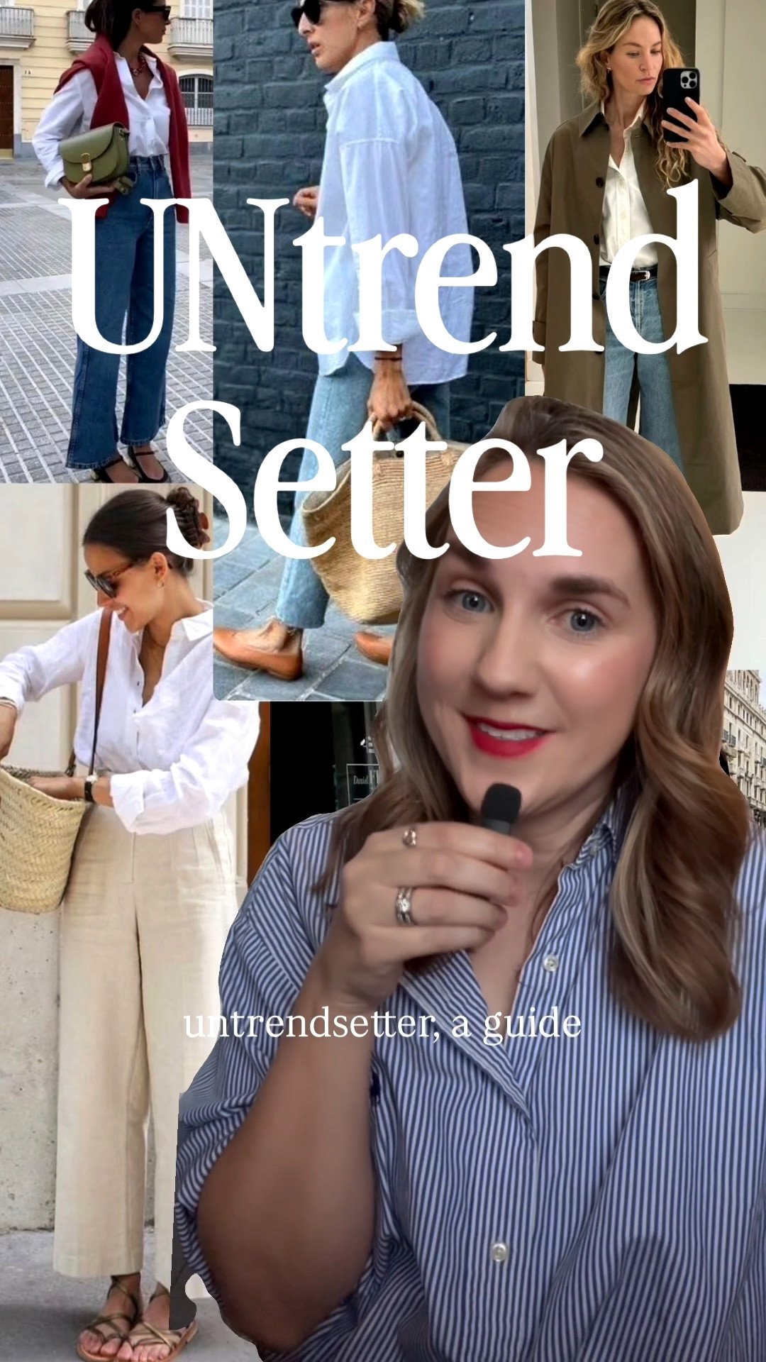 Untrend Setter - A guide to what the Classic Girls are Wearing 

Classic White Button Down Edition 

Lip Color- Merit - color is Power

#LTKvlog #LTKSeasonal #LTKstorytime