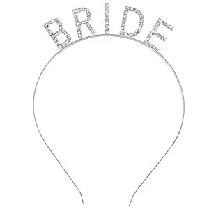 Amazon.com : KICOSY Bride Tiara Bride To Be Headband Bride Headband Bachelorette Party Headband B... | Amazon (US)