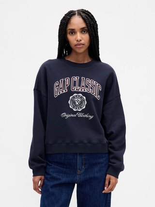 VintageSoft Logo Wedge Sweatshirt | Gap (CA)
