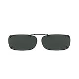 Dioptics unisex adult Haven Rec Sunglasses Clip On Sunglasses, Black, 54 mm US | Amazon (US)