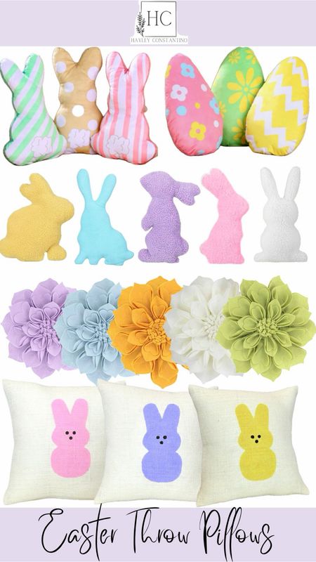 Bright and colorful Easter Throw Pillows


#LTKkids #LTKhome #LTKSeasonal