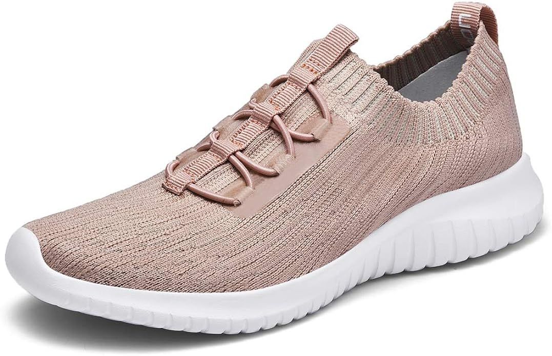 TIOSEBON Women’s Slip On Walking Shoes Lightweight Casual Running Sneakers | Amazon (US)