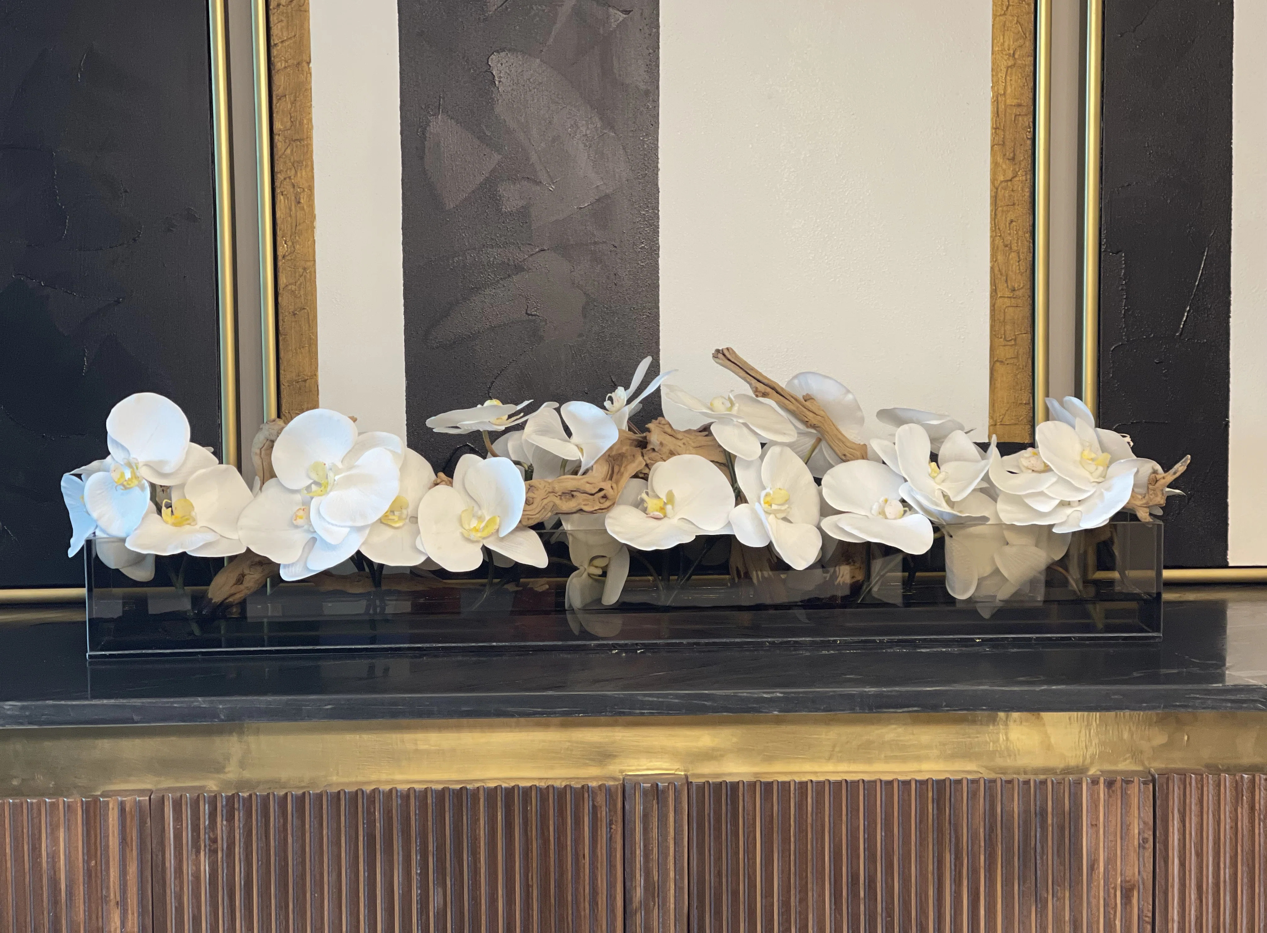 CFA Design Group Orchid Stems in Planter & Reviews | Wayfair | Wayfair North America