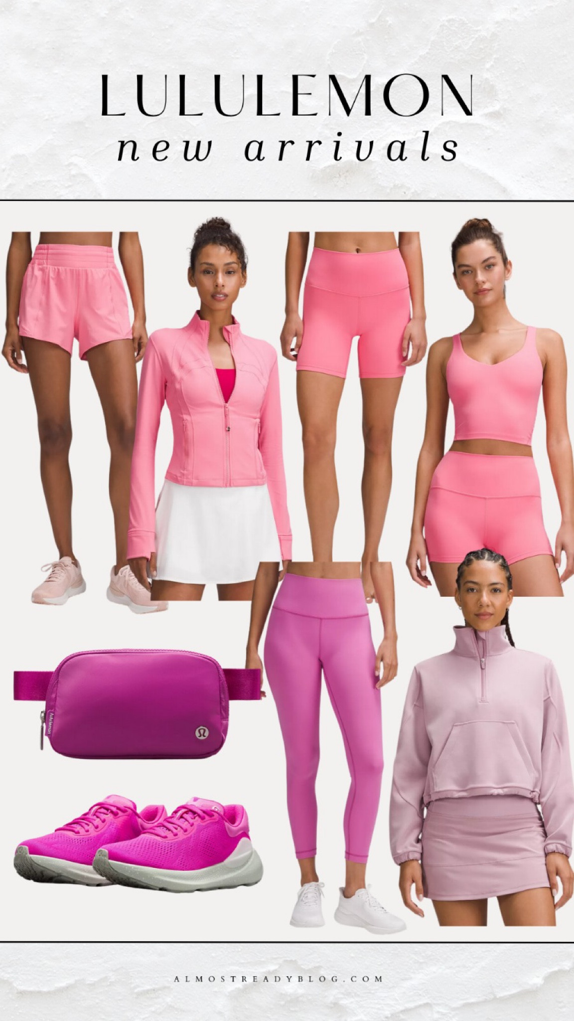Lululemon new arrivals, workout outfit, workout clothes, pink activewear 

#LTKFindsUnder100