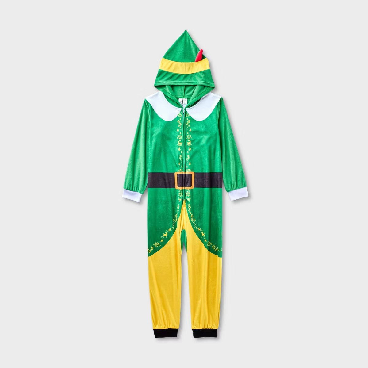 Kids' Buddy the Elf Christmas Long Sleeve Union Suit - Green | Target