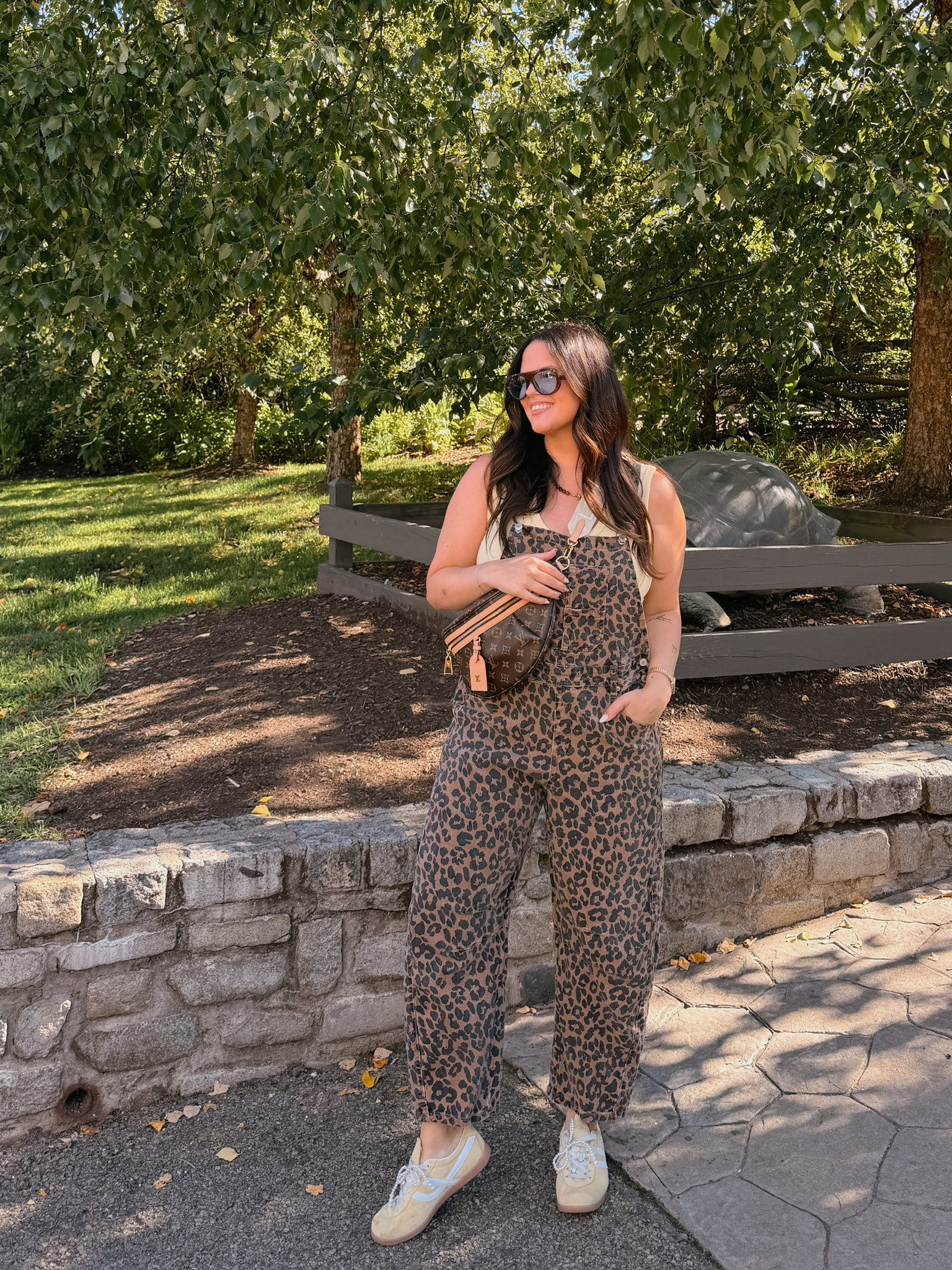 wearing a large in everything! 

 #LTKSeasonal #LTKMidsize