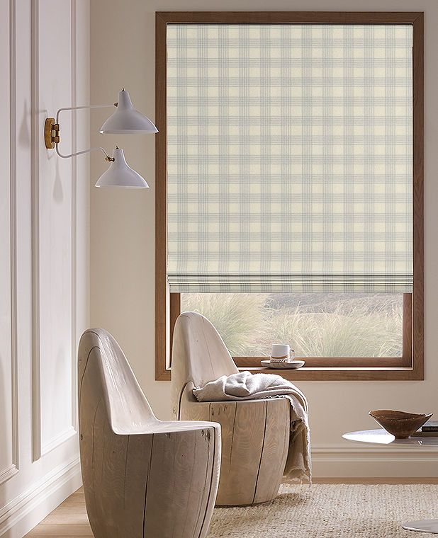 Flat Roman Shades | The Shade Store