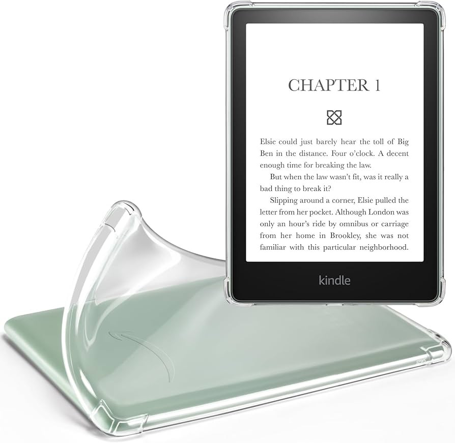 iDLEHANDS Clear Case for 6" Kindle 2024 and 2022 (11 Generation) - Ultra-Slim Soft TPU Transparen... | Amazon (US)