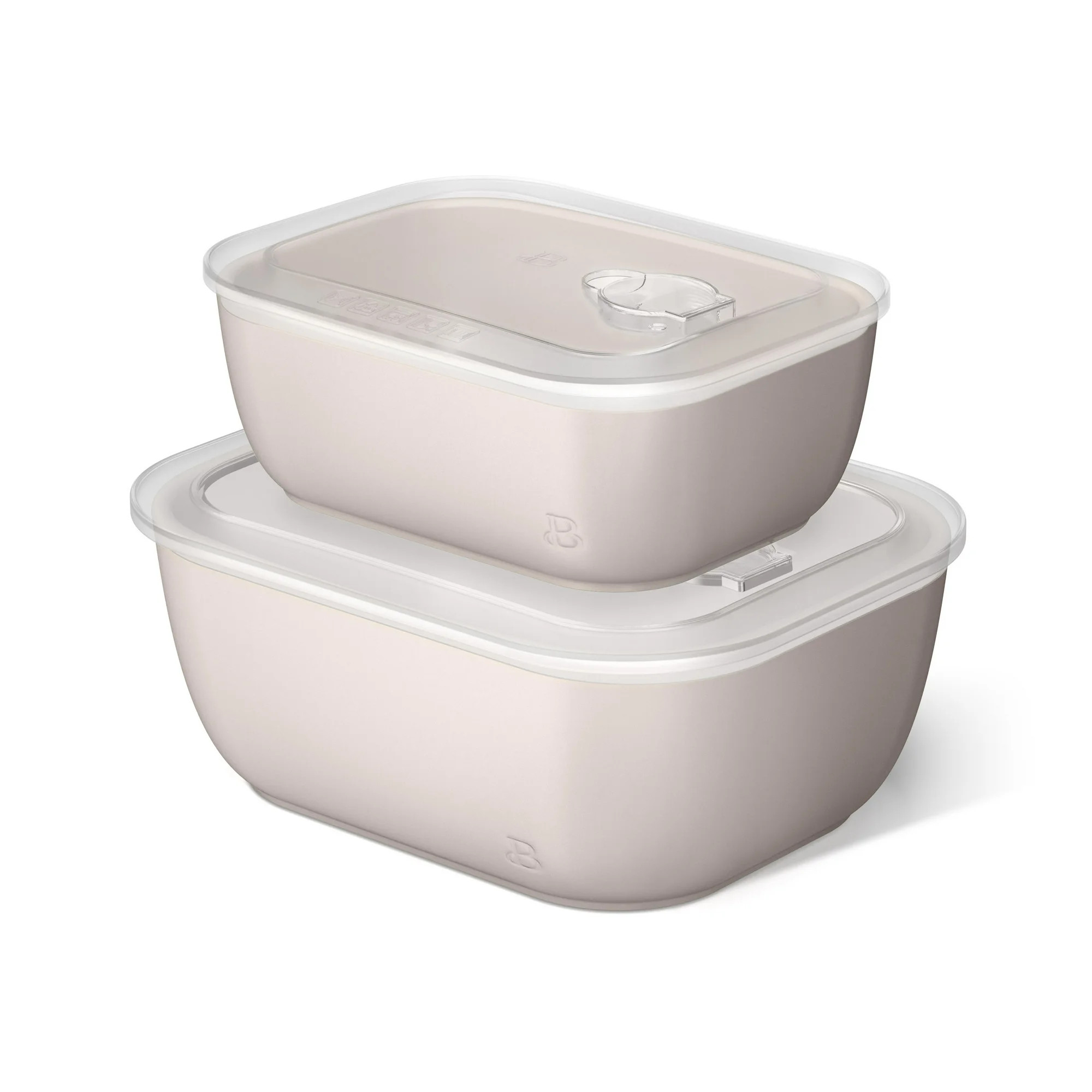 Beautiful 4-Piece Stoneware Bake and Store Set, Porcini Taupe by Drew Barrymore | Walmart (US)