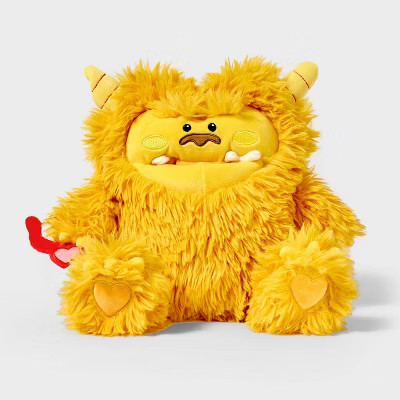 14.5" Yellow Monster Stuffed Animal - Gigglescape™ | Target