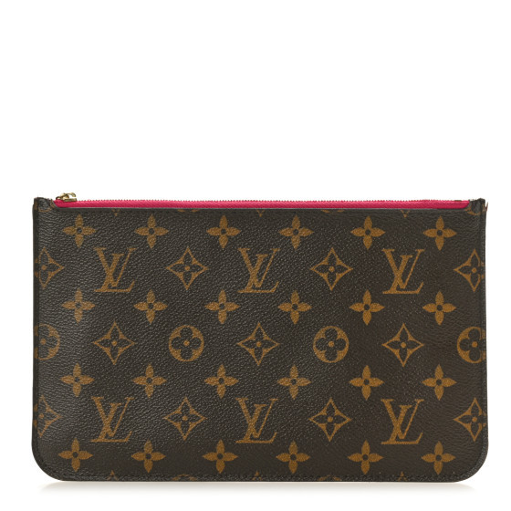 Monogram Neverfull MM GM Pochette Pivoine | FASHIONPHILE (US)