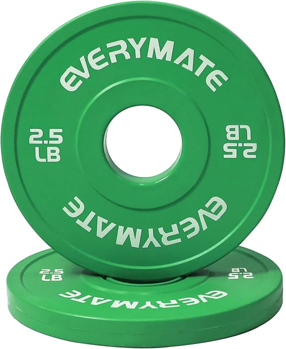 Change Weight Plates 1.25LB 2.5LB 5LB Set Fractional Plate Olympic Bumper Plates for Cross Traini... | Amazon (US)