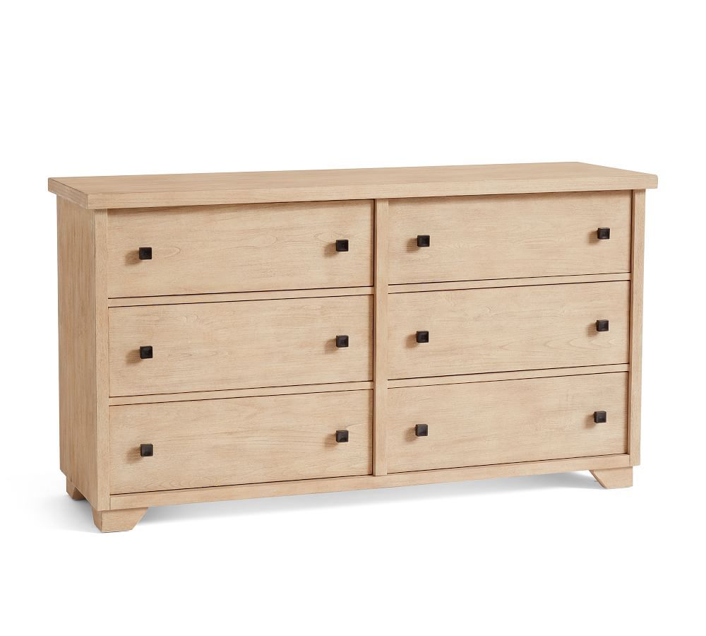 Sumatra 6-Drawer Wide Dresser | Pottery Barn (US)