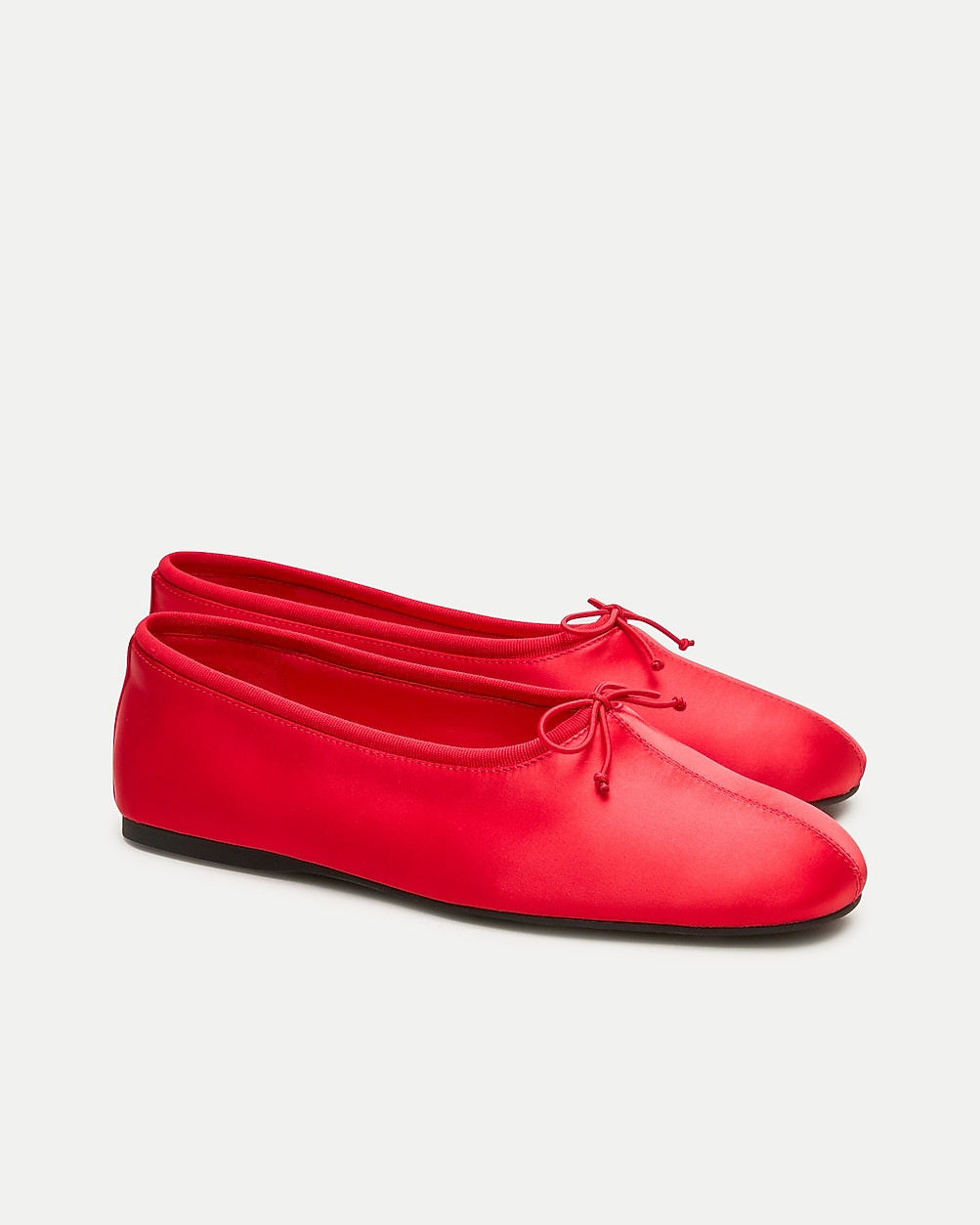 Verona ballet flats in satin | J. Crew US