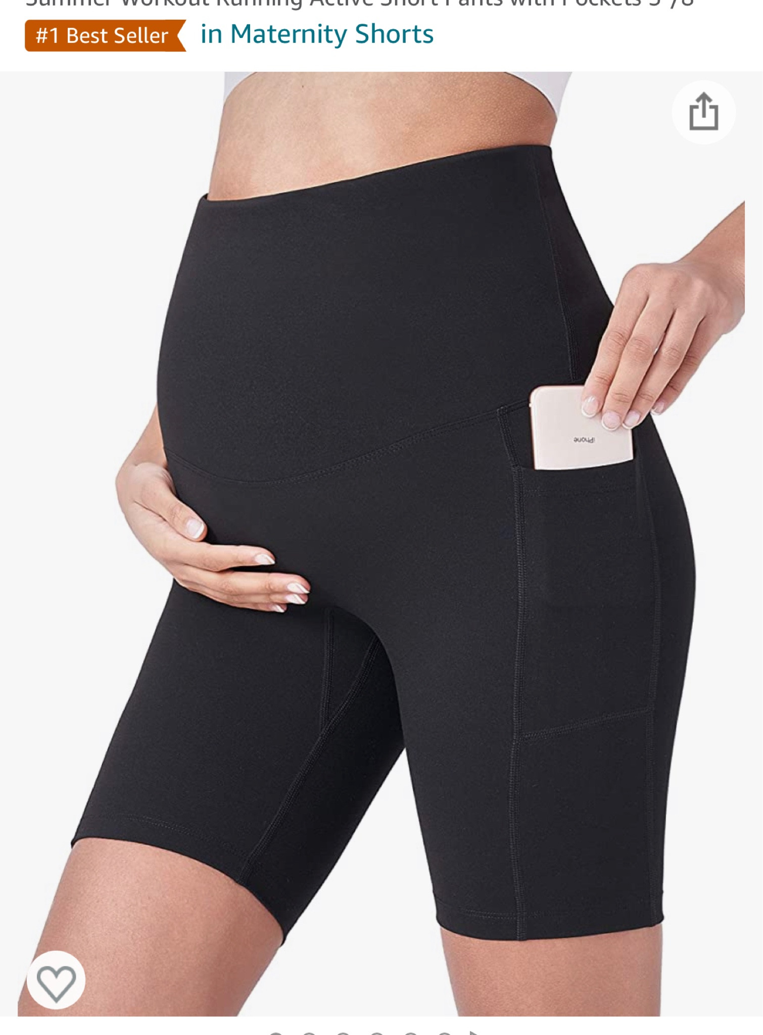 Maternity biker shorts 

#LTKbump #LTKunder50 #LTKbaby