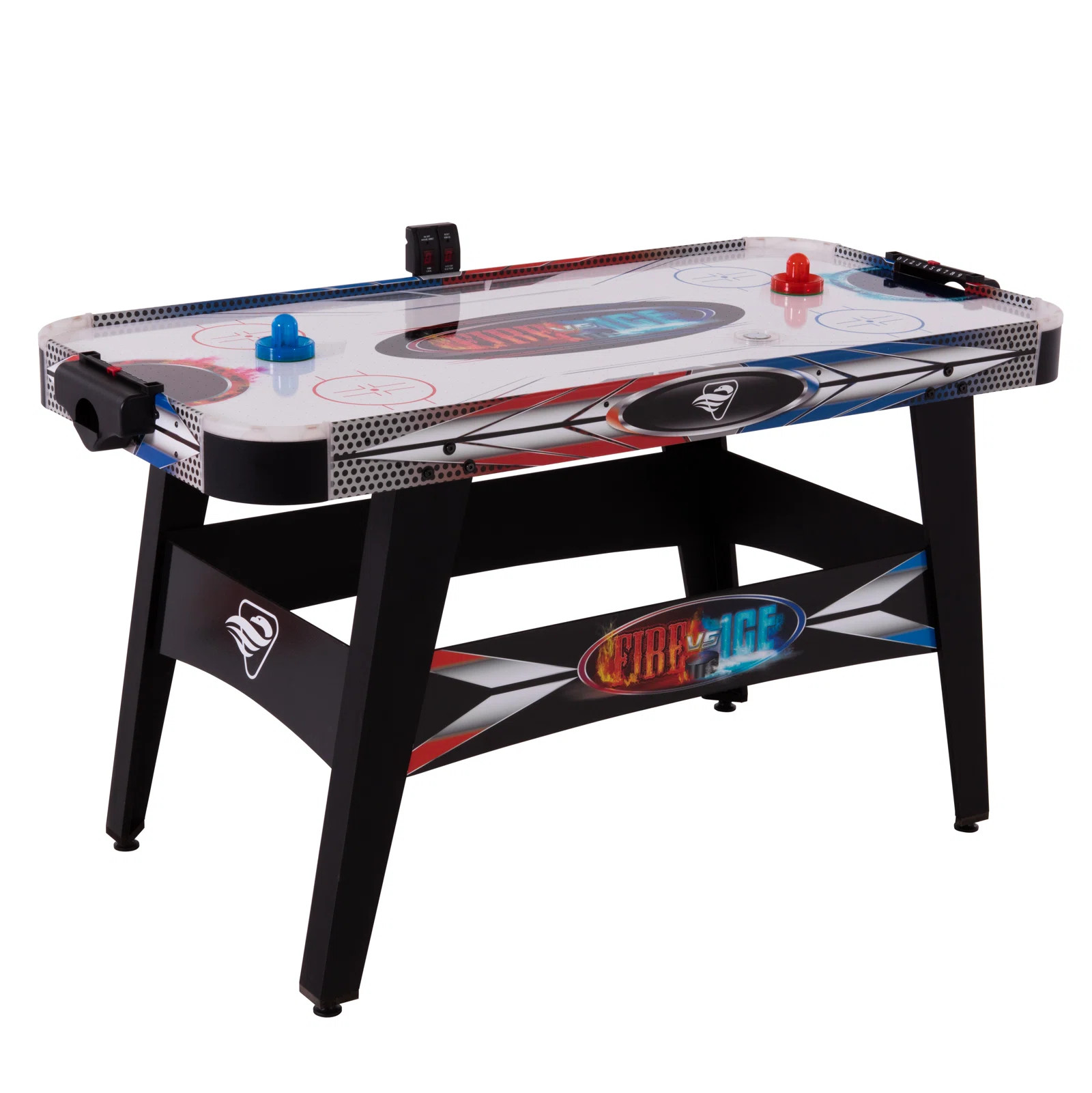 Triumph Fire ‘n Ice 54" LED Light-Up Air Hockey Table – Arcade-Style Game with Glowing Puck, ... | Wayfair North America