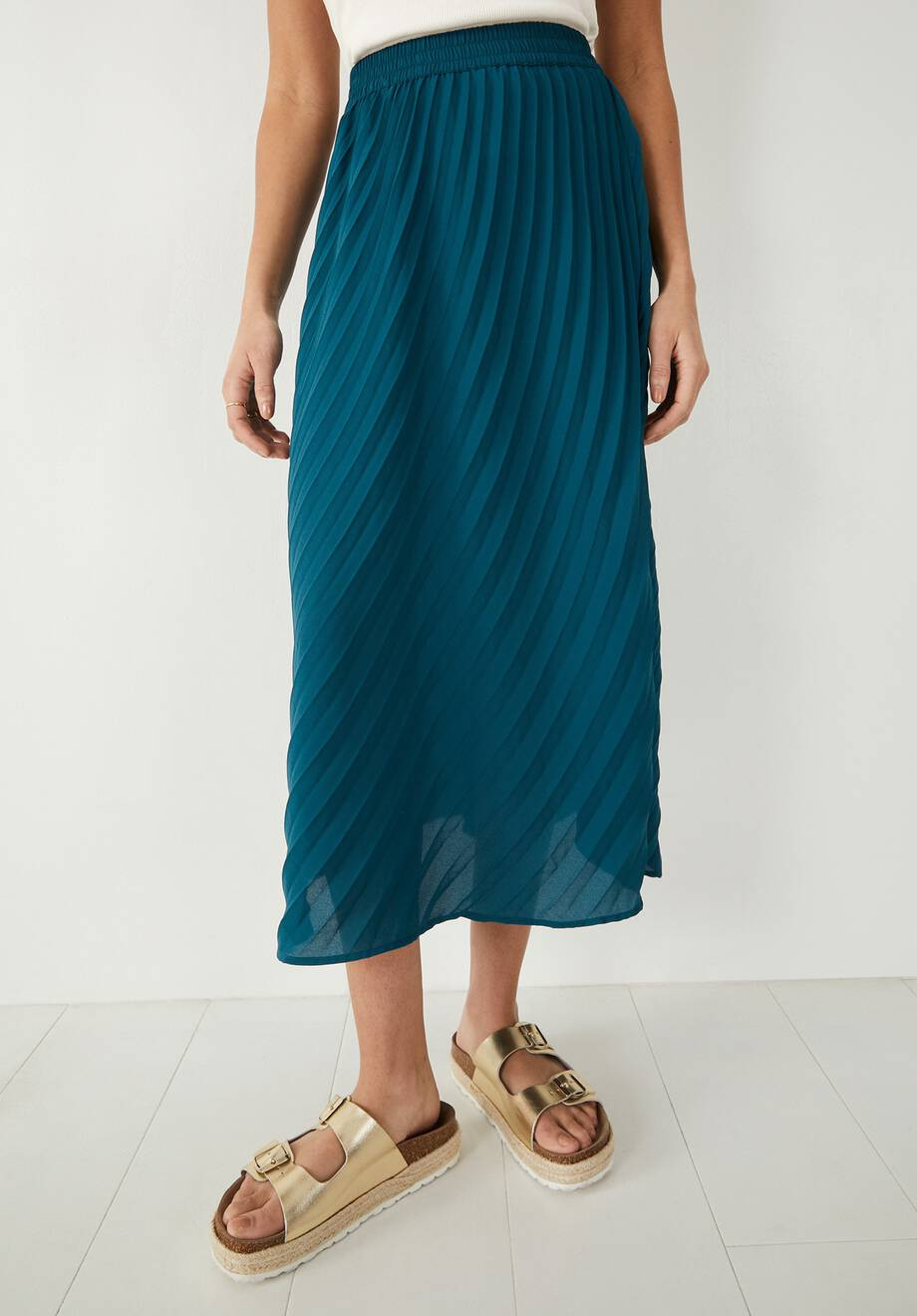 Waved Pleat Skirt | Hush Homewear (UK)