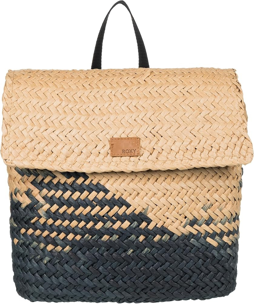 Roxy Mysterious Boardwalk Backpack | Straw | Beach | Vacation | Travel | Eco-Friendly | Lightweig... | Amazon (US)