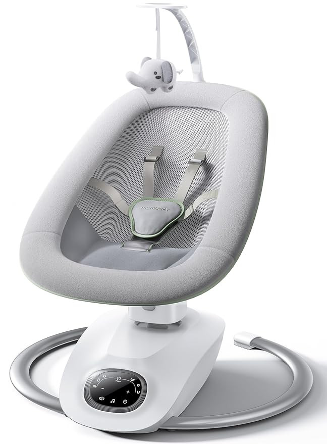 Momcozy CocoSway Baby Swing for Infants to Toddler, 3D-Motion Electric Baby Swing with 6 Motions ... | Amazon (US)