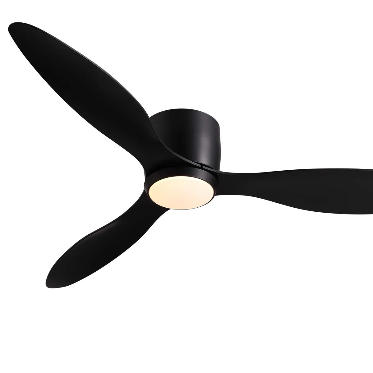 Jamarreon 42''/52'' Low Profile Dimmable Ceiling Fan with LED Lights & Remote Control | Wayfair North America
