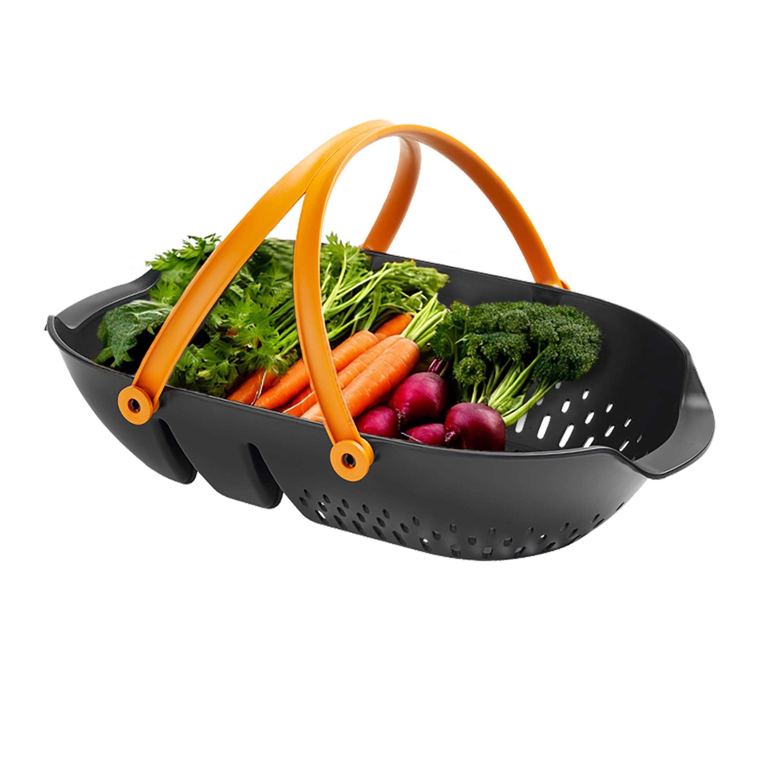 Fiskars Garden Harvest Basket - Container for Gardening and Harvesting with Tool Caddy - Harvesti... | Amazon (US)