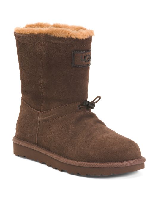 Suede Classic Short Toggler Boots | TJ Maxx