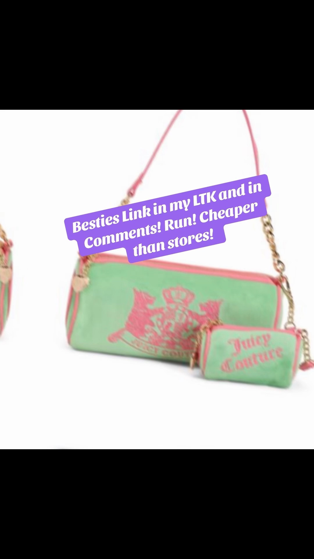 The Scottie Vintage Perfection! 💚💖✨🙌

Besties Link in my LTK and in Comments! Run! Cheaper than stores! 

#juicycouture #juicycouturefinds #pink #vintage #y2k 

#LTKootd #LTKgrwm #LTKTravel