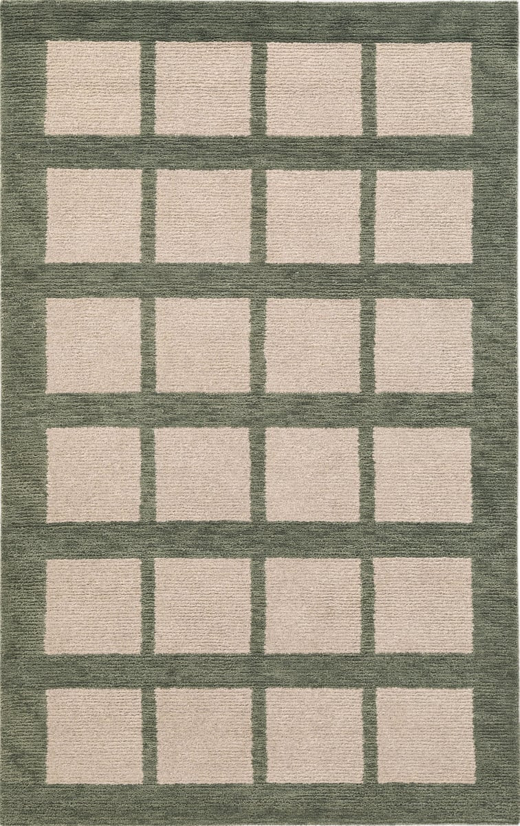 Terra by Obeetee Mid-Century Camp Area Rugs | Contemporary / Modern Rectangular Greens Area Rugs ... | Rugs Direct