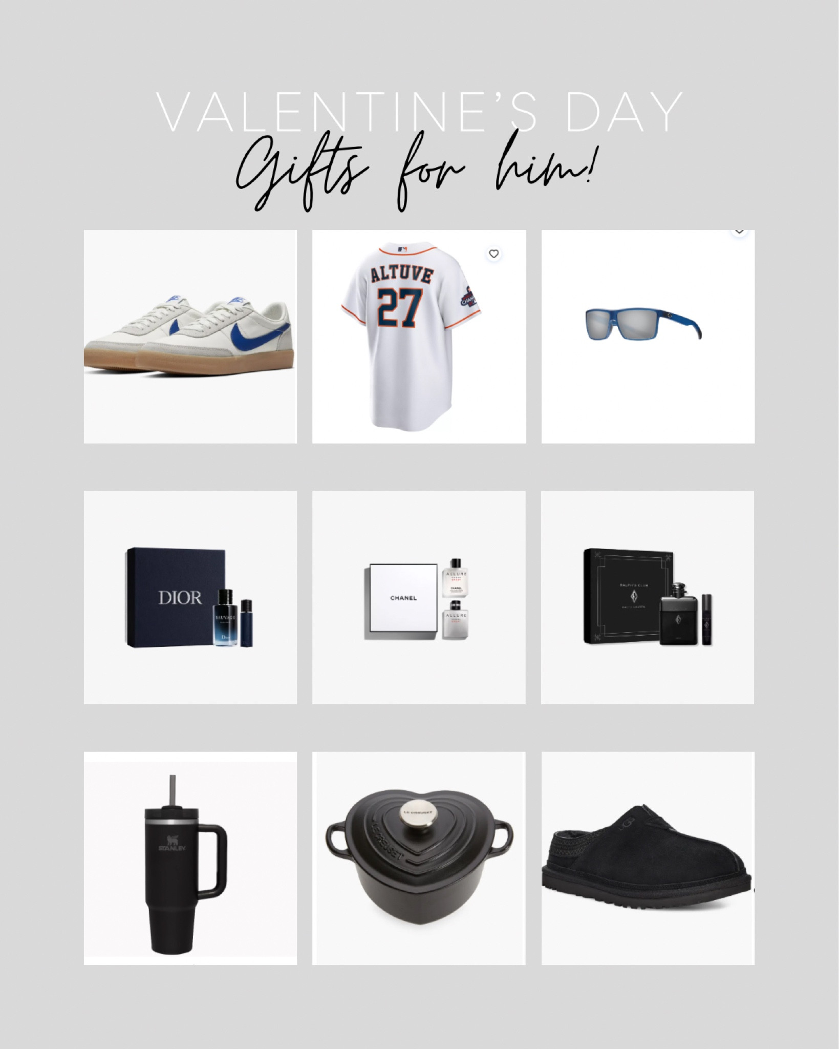 Valentine’s Day gifts for him

#LTKsalealert #LTKfindsunder50 #LTKGiftGuide